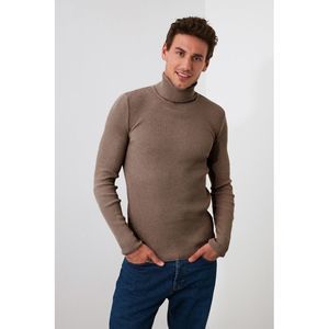 NWT Trendyol Men Fitted Turtleneck Knitwear Sweater